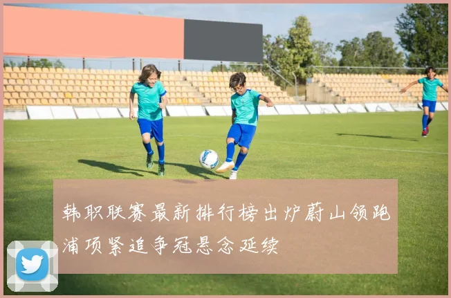 韩职联赛最新排行榜出炉蔚山领跑浦项紧追争冠悬念延续